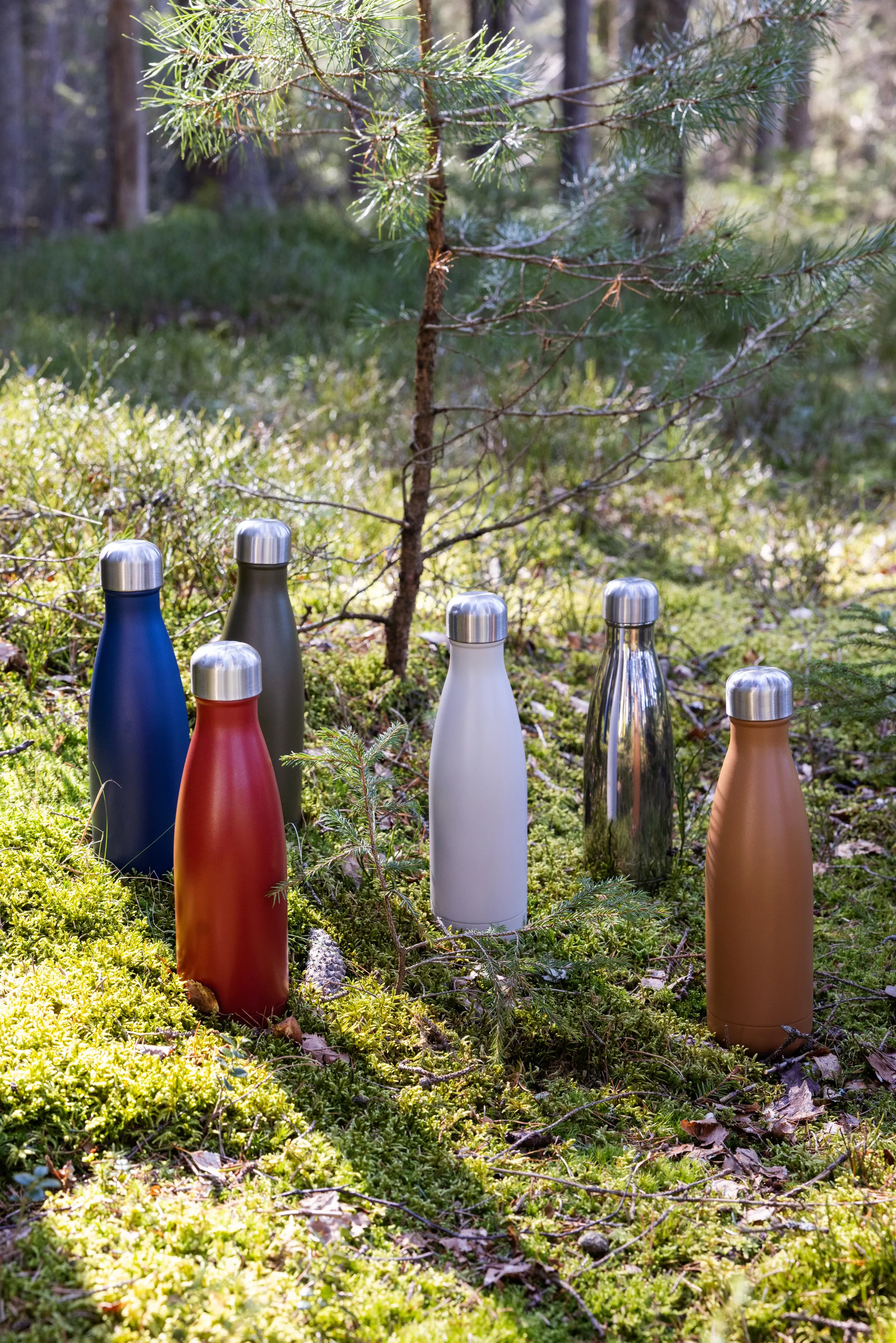 Nils Stahlflasche 50cl, Rot Pantone Sagaform