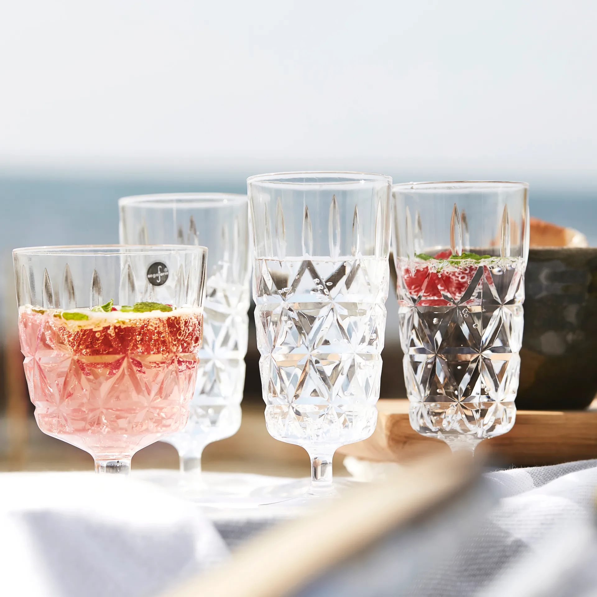 Picknick Champagnerglas 4er Pack, 4er Pack Sagaform