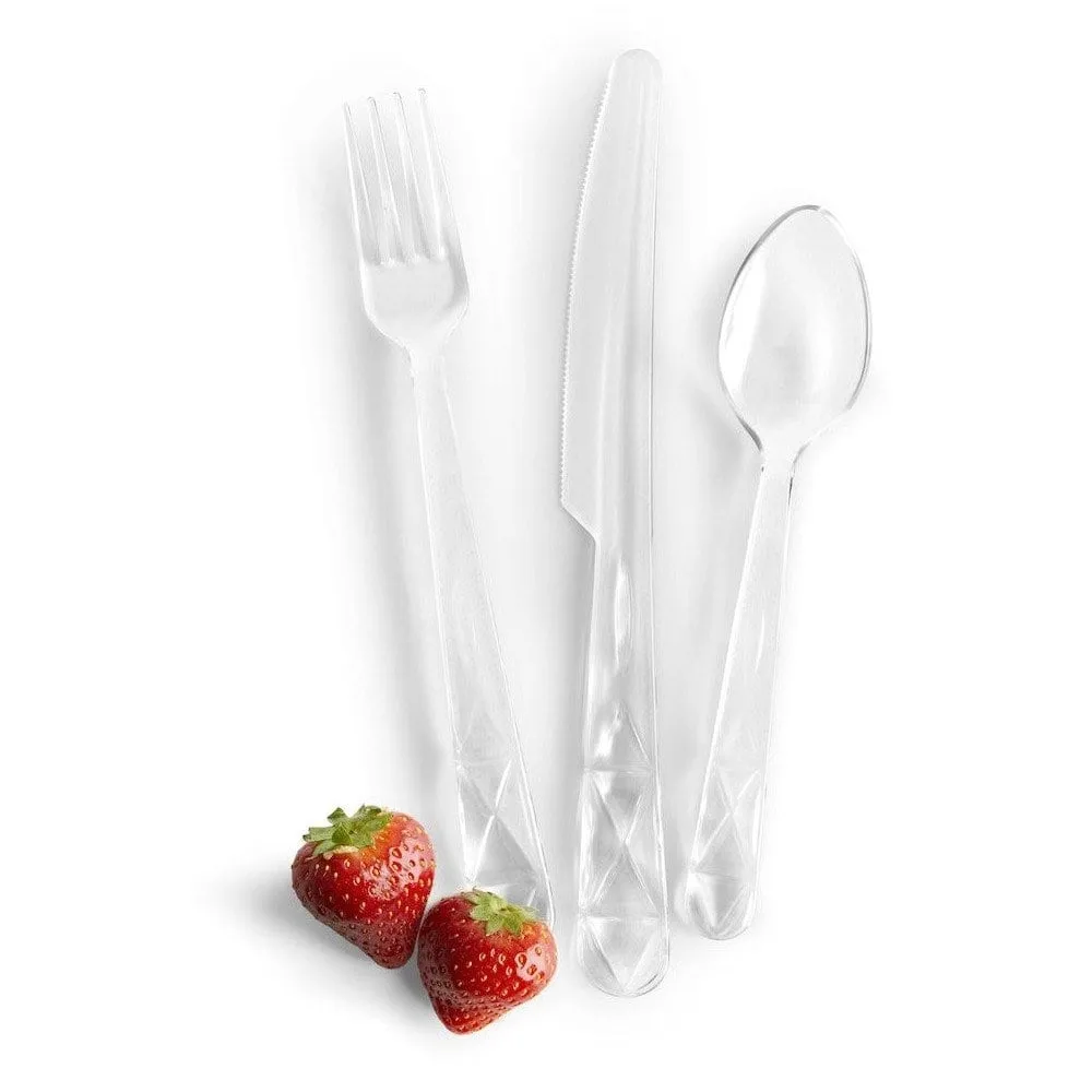 Picknick Juni Besteckset 12 Teile, Transparent Sagaform