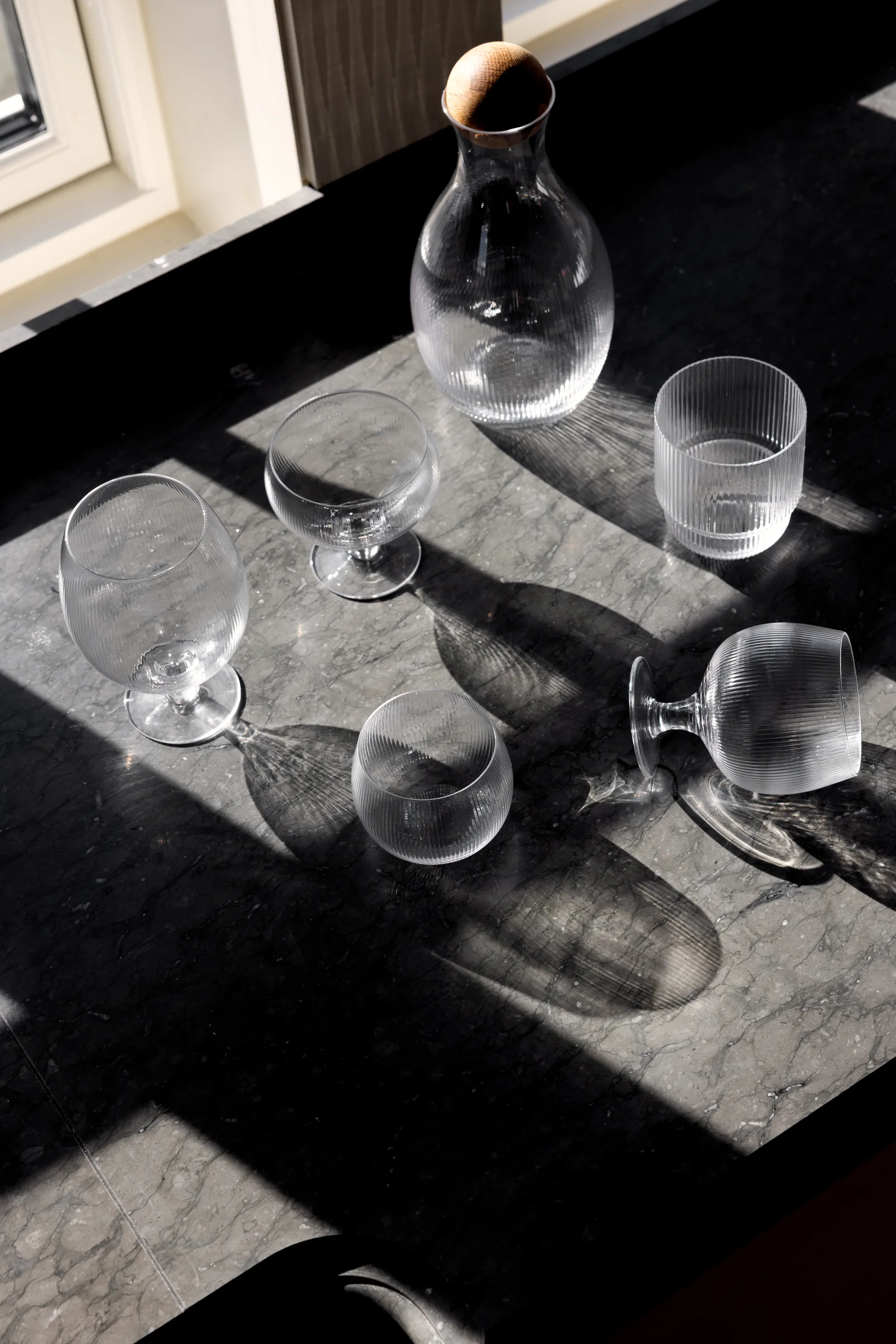 Sagaform Blanka Bierglas 50 cl 2er-Pack, Klar Sagaform