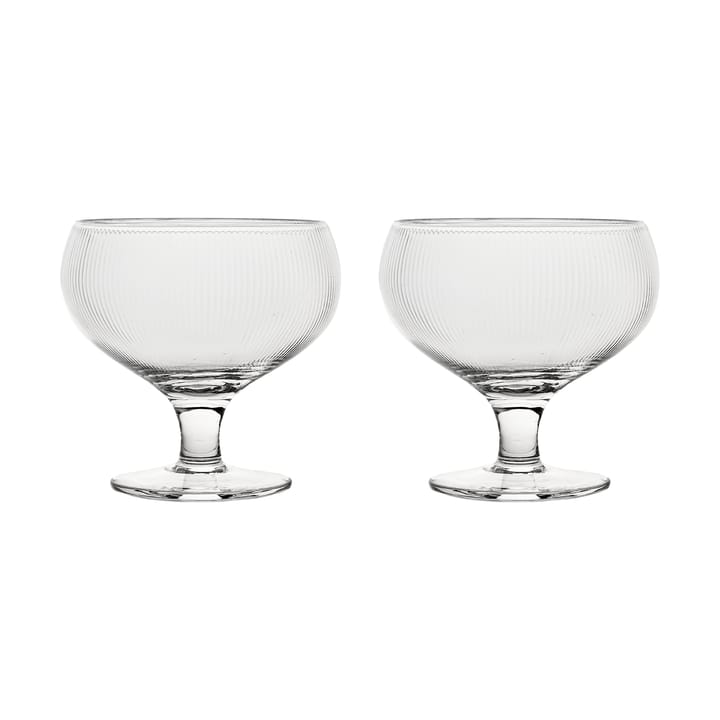 Sagaform Blanka Champagnerkelch 30 cl 2er-Pack - Klar - Sagaform