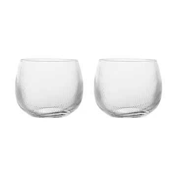 Sagaform Blanka Wasserglas 28 cl 2er-Pack - Klar - Sagaform