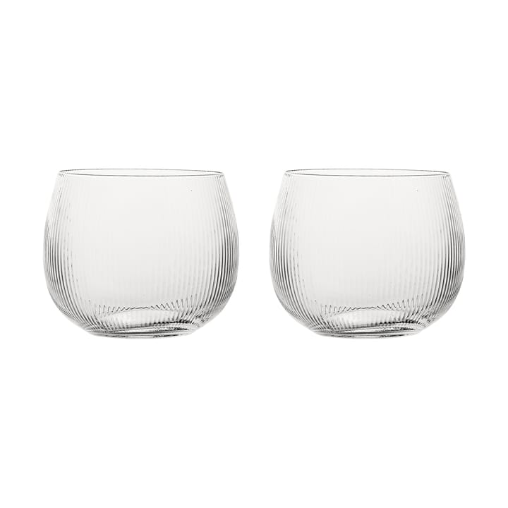 Sagaform Blanka Wasserglas 28 cl 2er-Pack - Klar - Sagaform