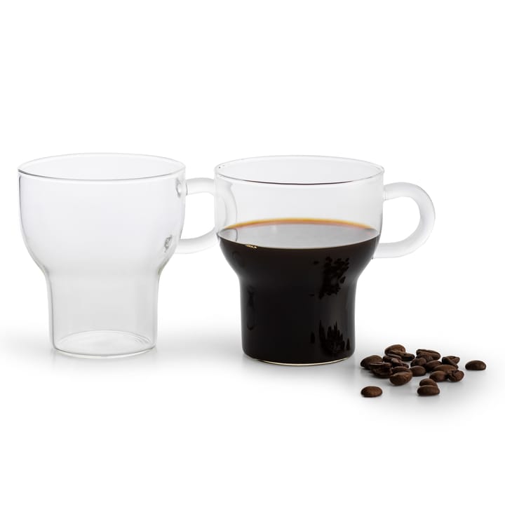 Sagaform Glastasse 25cl 2er Pack, Klar Sagaform