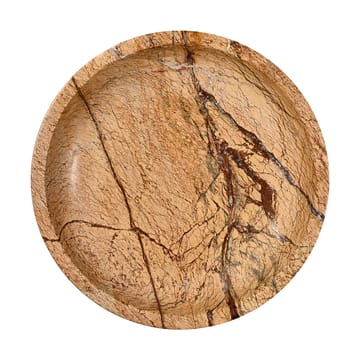 Stein Schüssel groß Ø28 cm - Brauner Waldmarmor - Sagaform