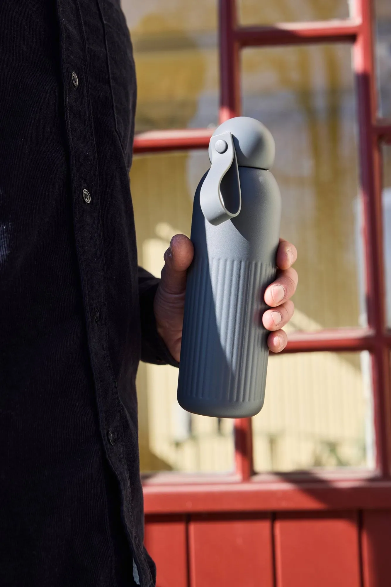 Tekla Thermosflasche, Grau Pantone Cool gray 10C, 50 cl Sagaform