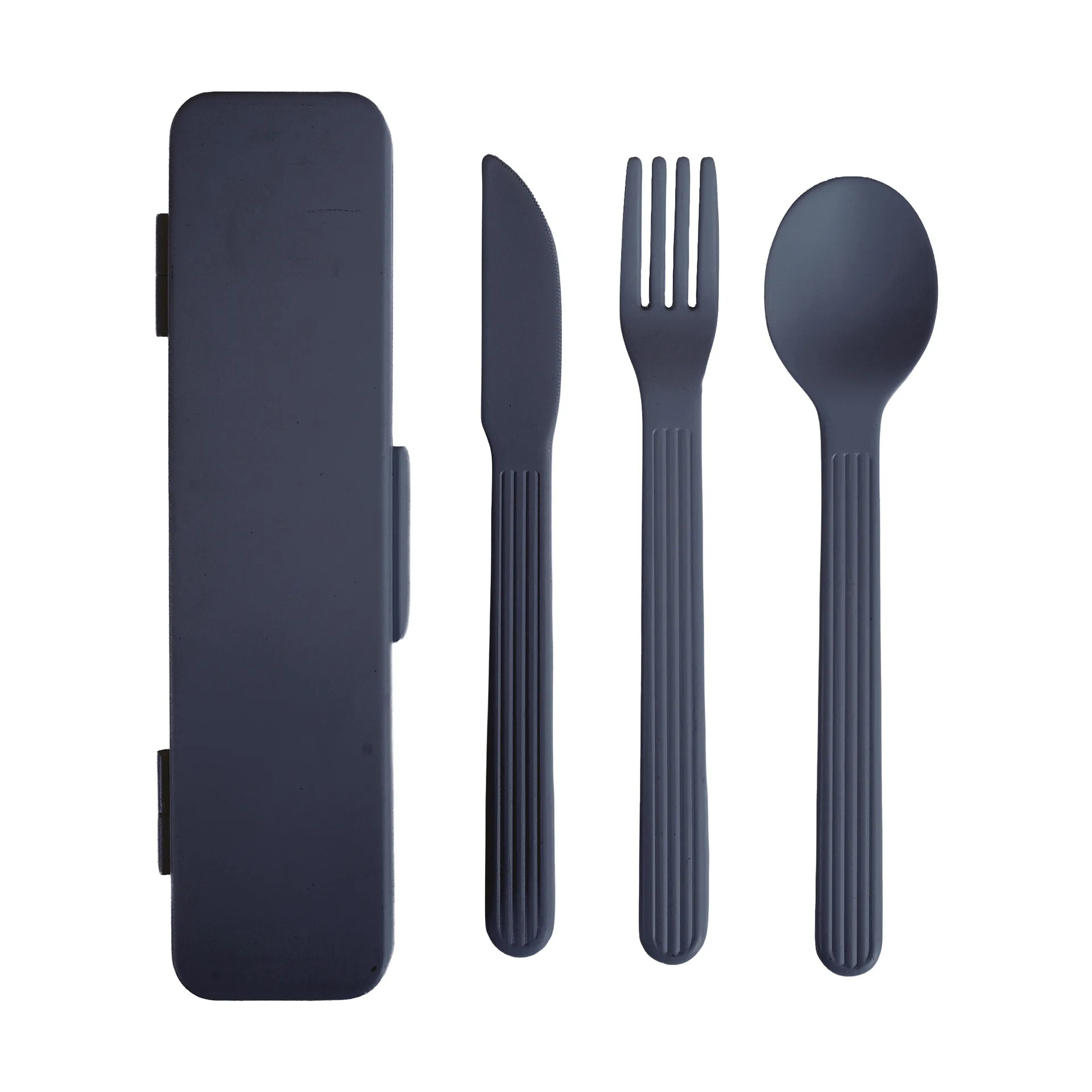 Tina Besteckset, Blau Pantone 2379C Sagaform