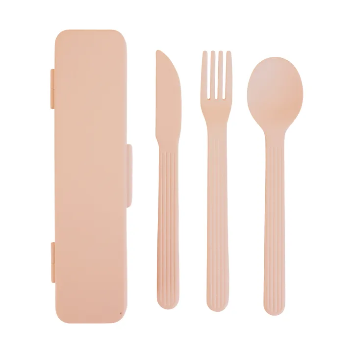 Tina Besteckset - Rosa Pantone 489C - Sagaform