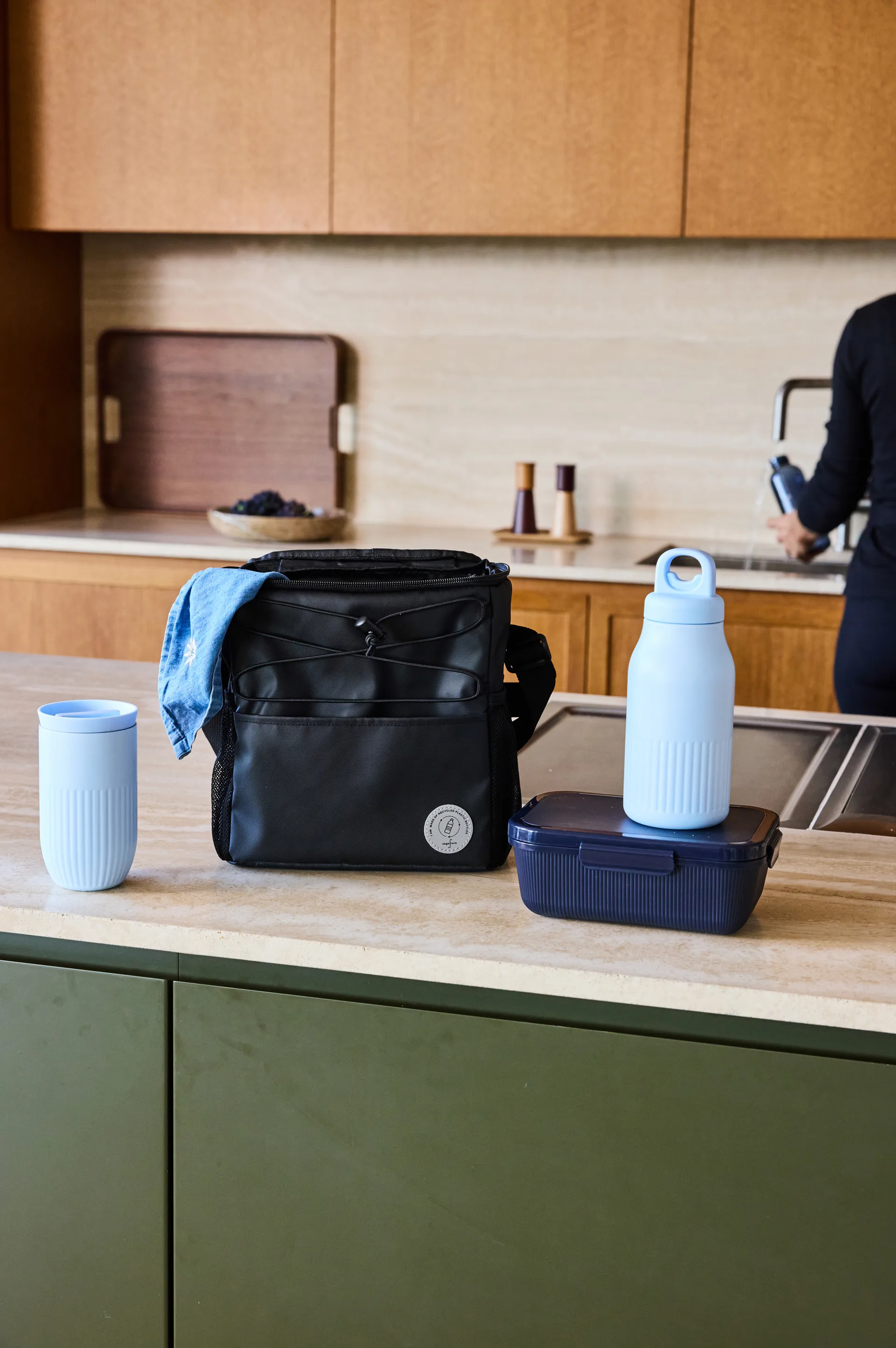 Tina Brotdose 1,1 l, Blau Sagaform