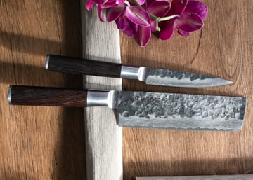 Kuro Nakiri 18 cm mit Petty 11 cm - 2-teilig - Satake