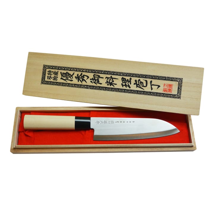 Satake Houcho Kochmesser in Balsabox, 17cm Satake