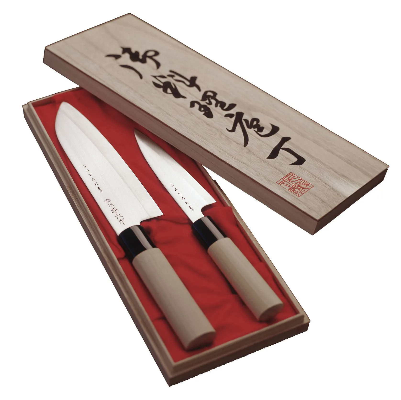 Satake Houcho Messer-Set petty & santoku, 2 Teile Satake
