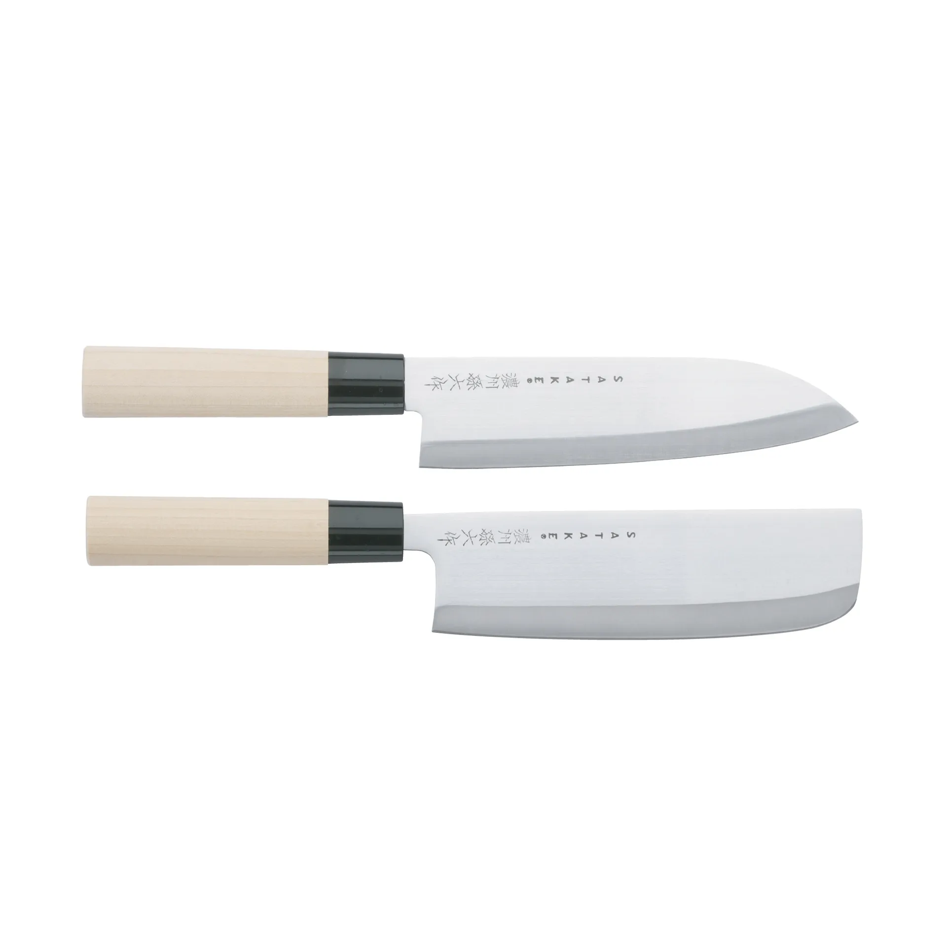 Satake Houcho Messer-Set santoku & nakiri, 2 Teile Satake