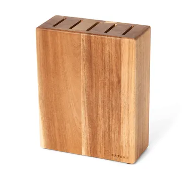 Satake Messerblock - Akazie, 5 Messer, 22,8x18x8 cm - Satake