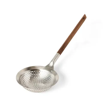 Satake Schaumlöffel - Edelstahl-Walnuss, 41,3x14,2 cm - Satake