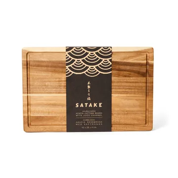 Satake Schneidebrett - Akazie, geölt, 43,2x27,9x3,8 cm - Satake