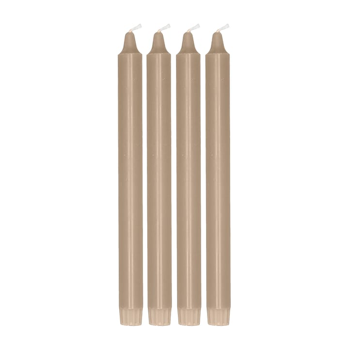 Ambiance Kerzen 4er-Pack 27 cm, Sand Scandi Essentials