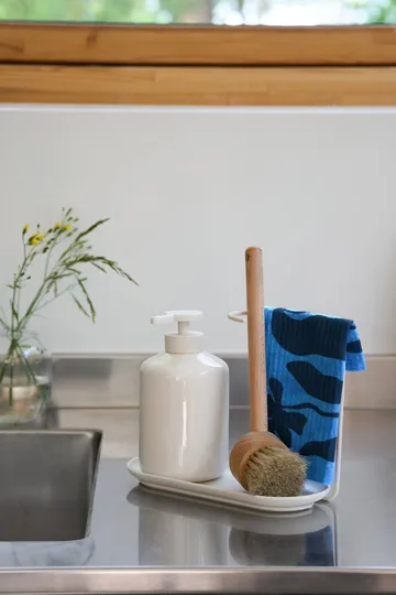 Daily Spültuch mit Muster - Blau, 3er-Pack - Scandi Essentials
