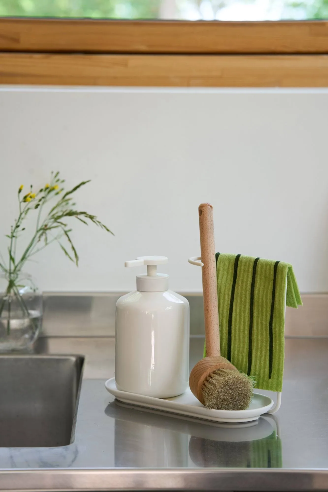 Daily Spültuch mit Muster, Grün, 3er-Pack Scandi Essentials