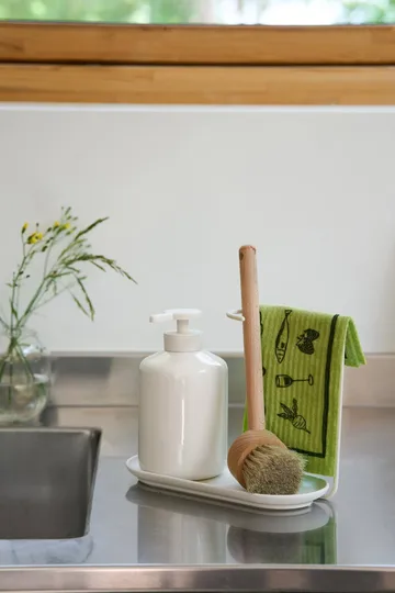 Daily Spültuch mit Muster - Grün, 3er-Pack - Scandi Essentials