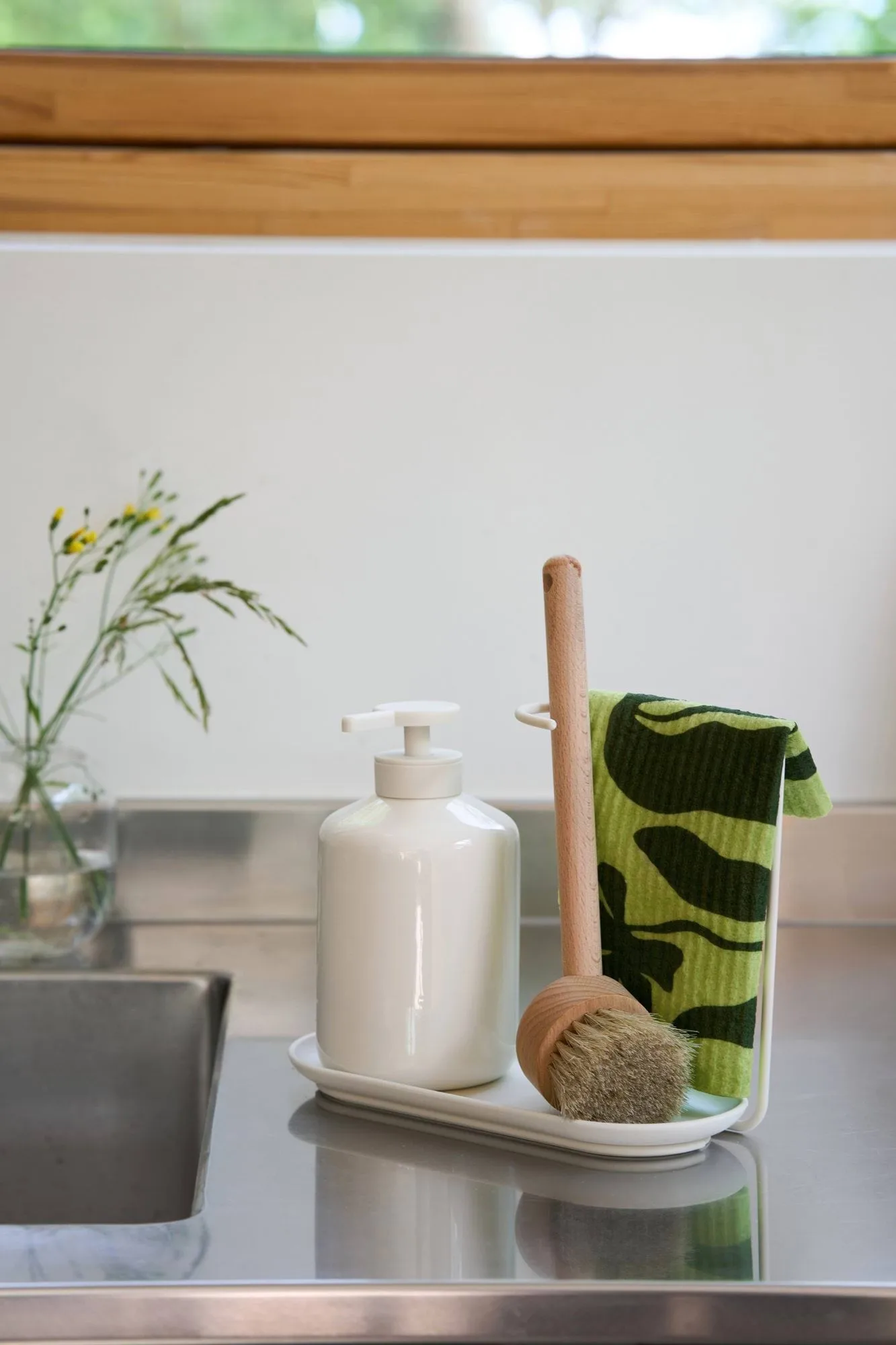 Daily Spültuch mit Muster, Grün, 3er-Pack Scandi Essentials