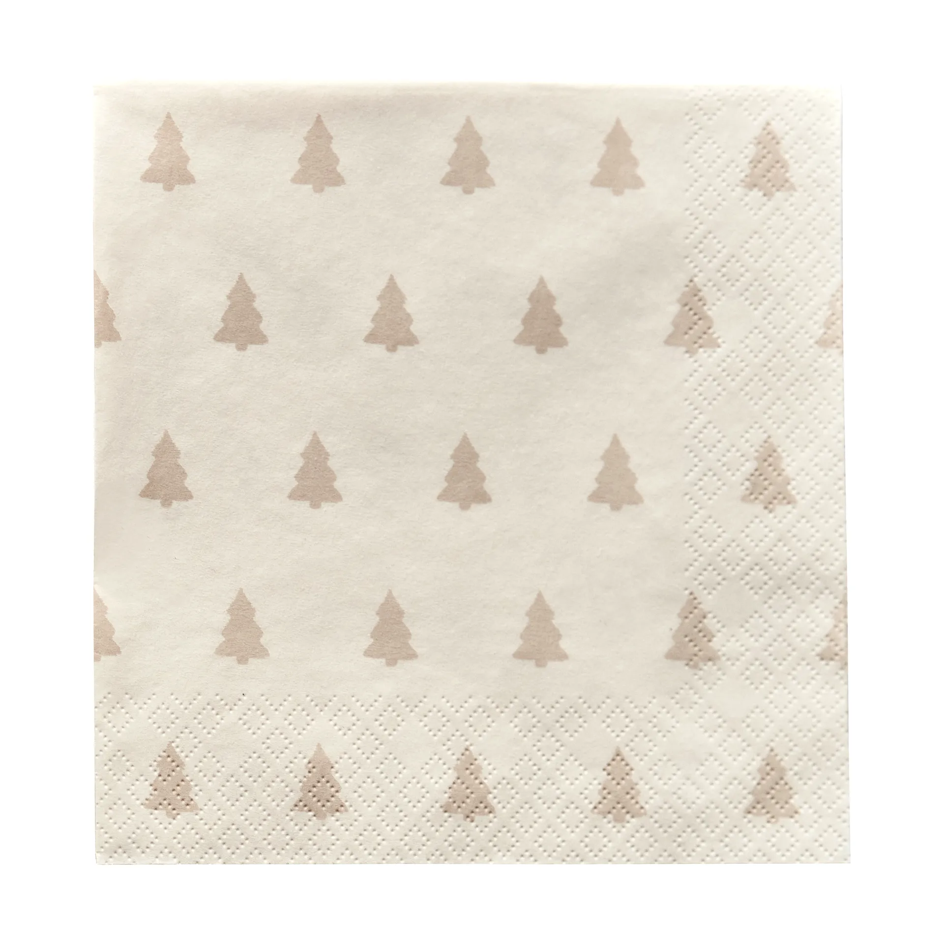 Linen Trees Serviette 33 x 33 cm 20er-Pack, Sand Scandi Essentials