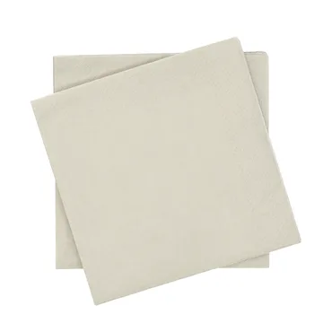 Plain Papierserviette - Beige, 20er-Pack, 40x40 cm - Scandi Essentials