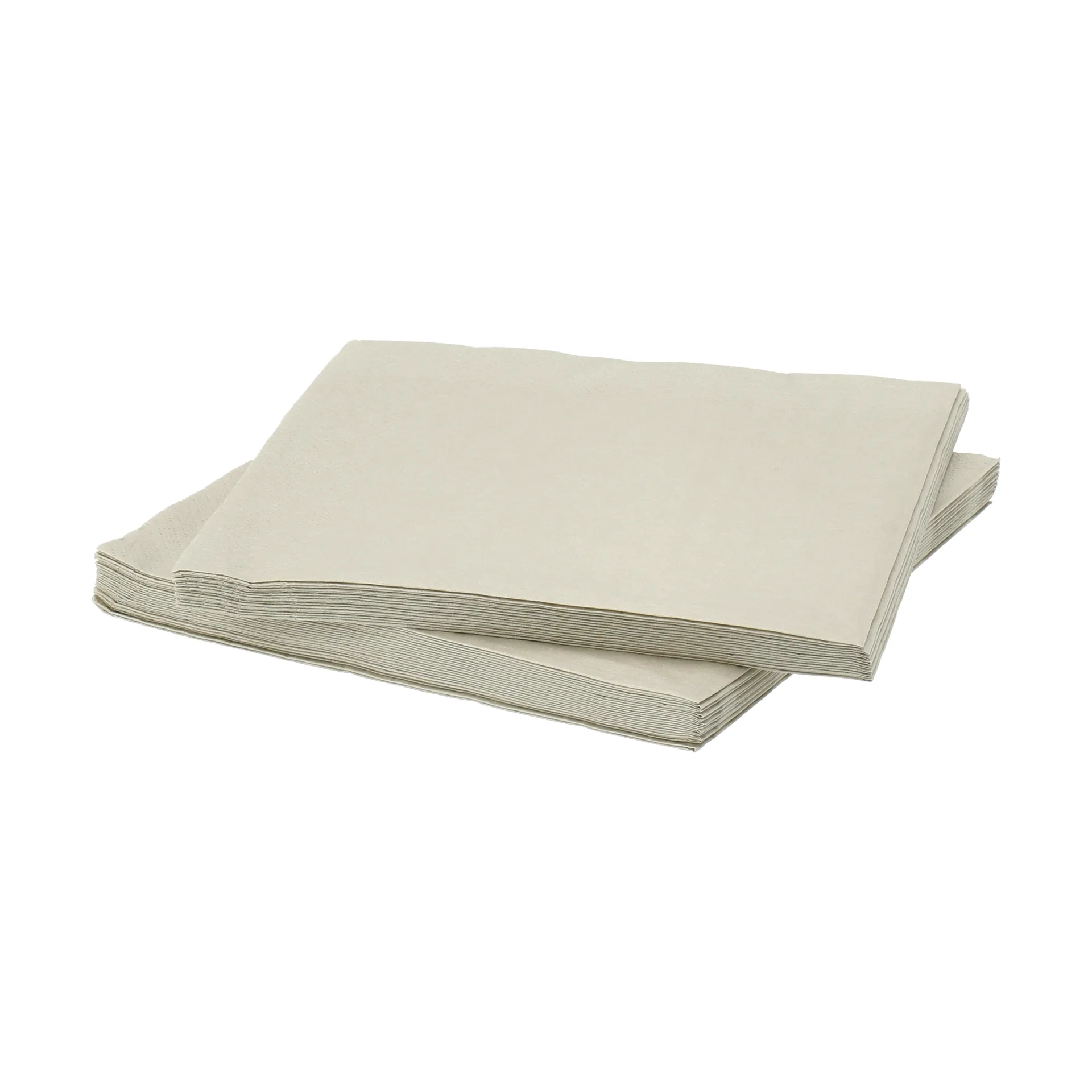 Plain Papierserviette, Beige, 20er-Pack, 40x40 cm Scandi Essentials