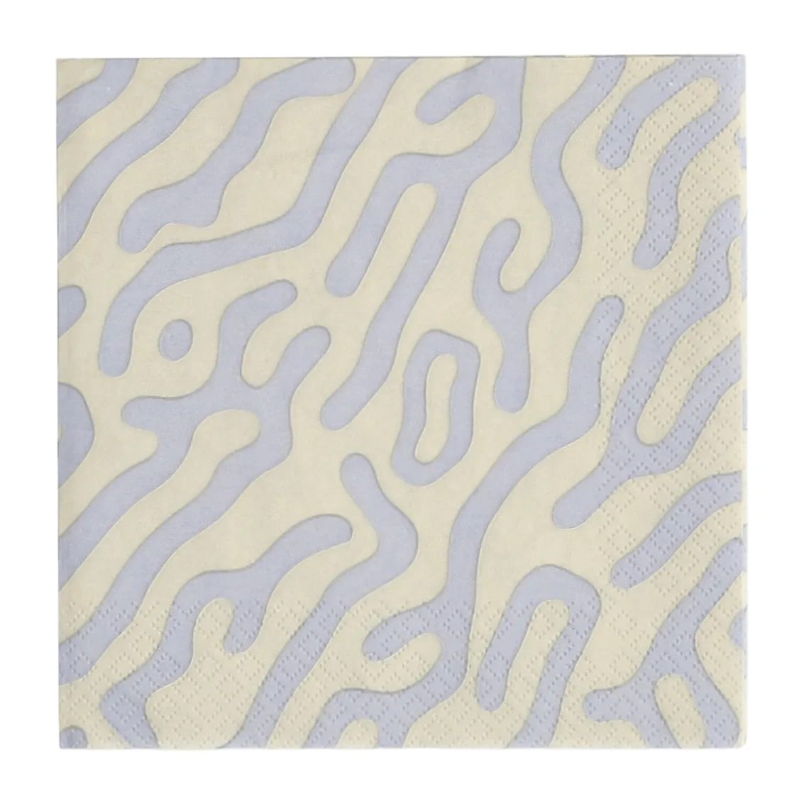 Trace Serviette 33 x 33 cm 20er-Pack, Sand-Dusty Blue Scandi Essentials