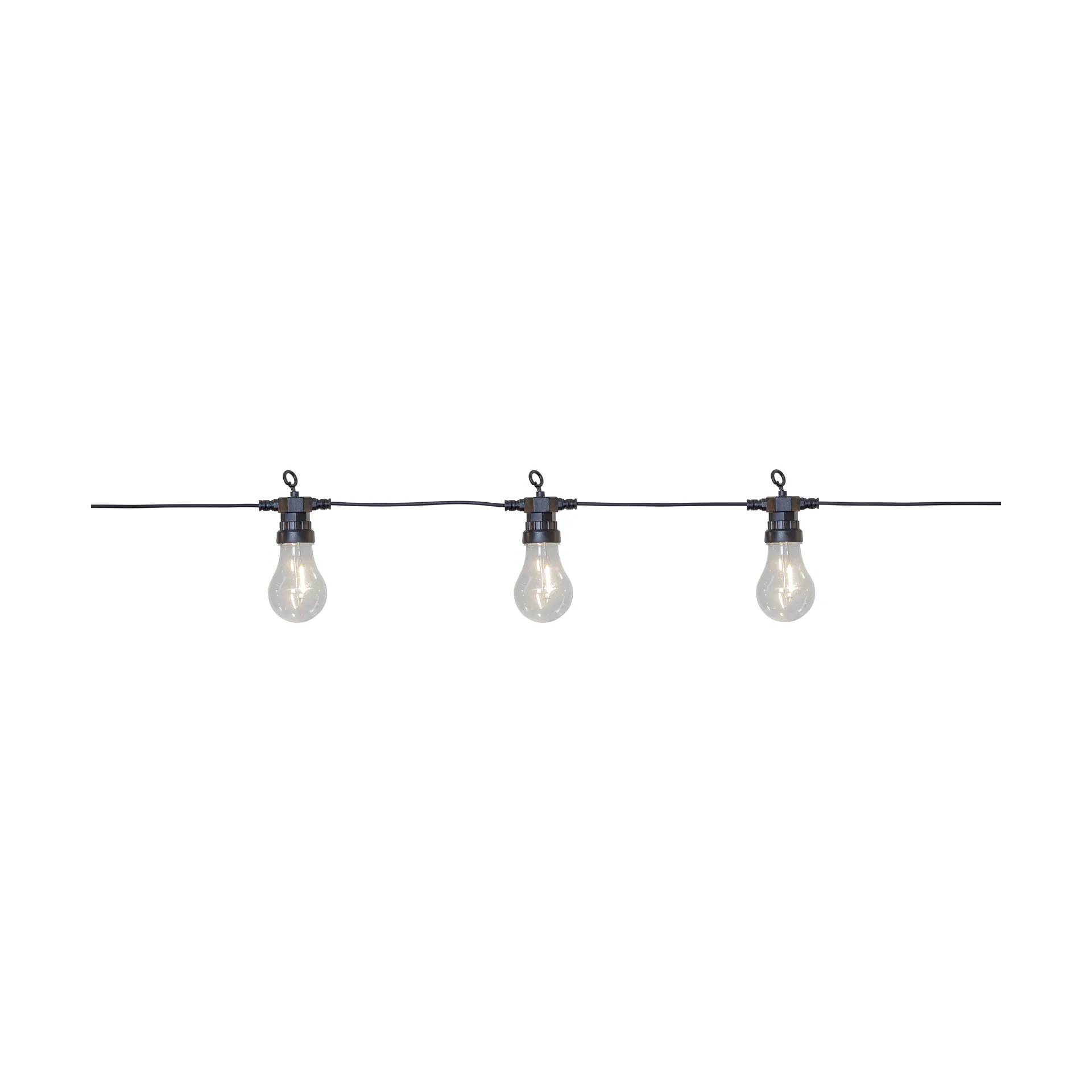 Wisp Lichterkette schwarz, 405 cm, 10 Lichter Scandi Essentials