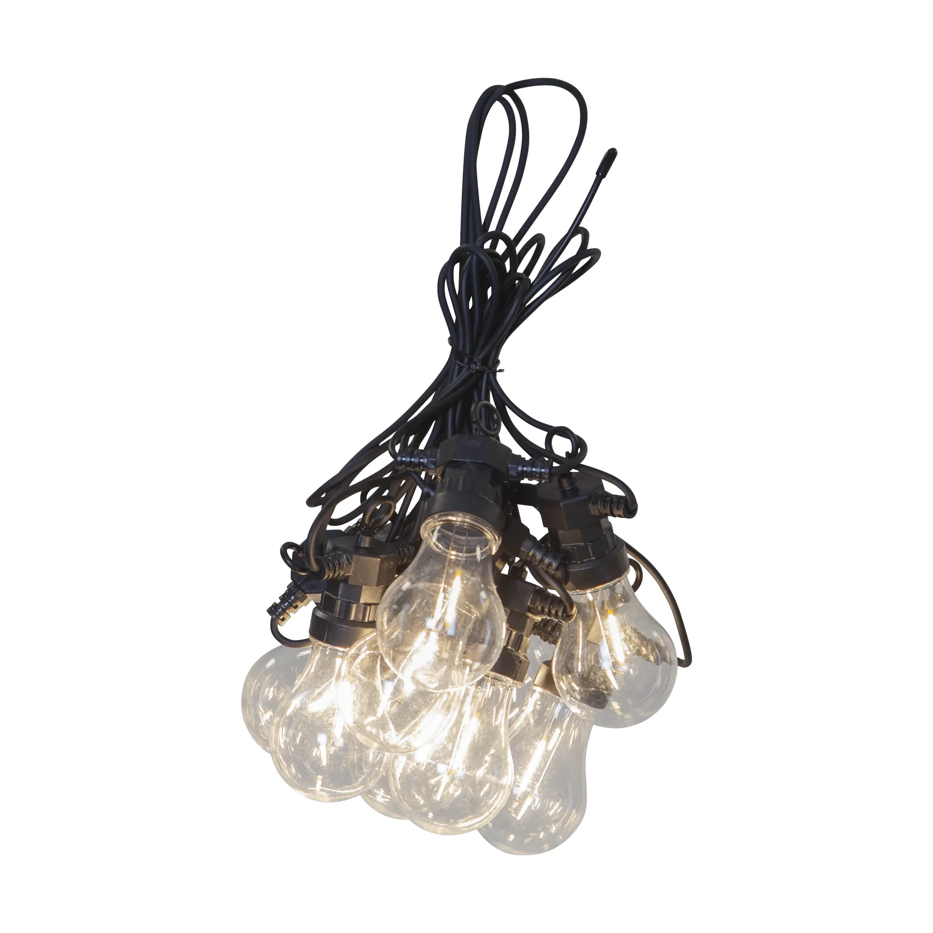 Wisp Lichterkette schwarz, 405 cm, 10 Lichter Scandi Essentials