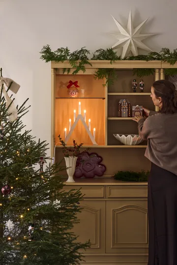 Bare Adventsstern weiß - 45 cm - Scandi Living