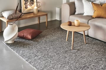 Braided Wollteppich naturgrau - 170x240 cm - Scandi Living
