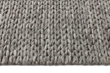 Braided Wollteppich naturgrau - 200x300 cm - Scandi Living