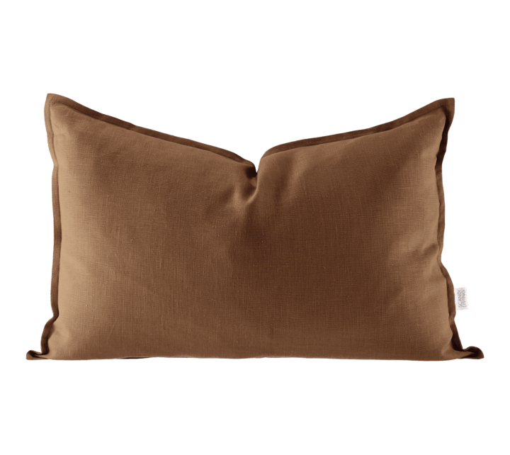 Calm Kissenbezug aus Leinen 40 x 60 cm - Almond Brown - Scandi Living