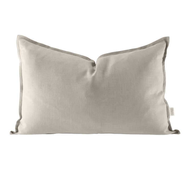 Calm Kissenbezug aus Leinen 40 x 60 cm, Greige Scandi Living