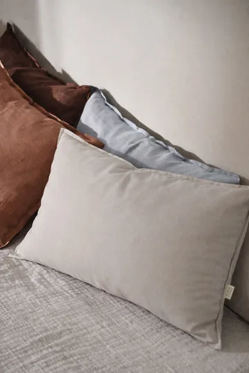 Calm Kissenbezug aus Leinen 40 x 60 cm - Greige - Scandi Living