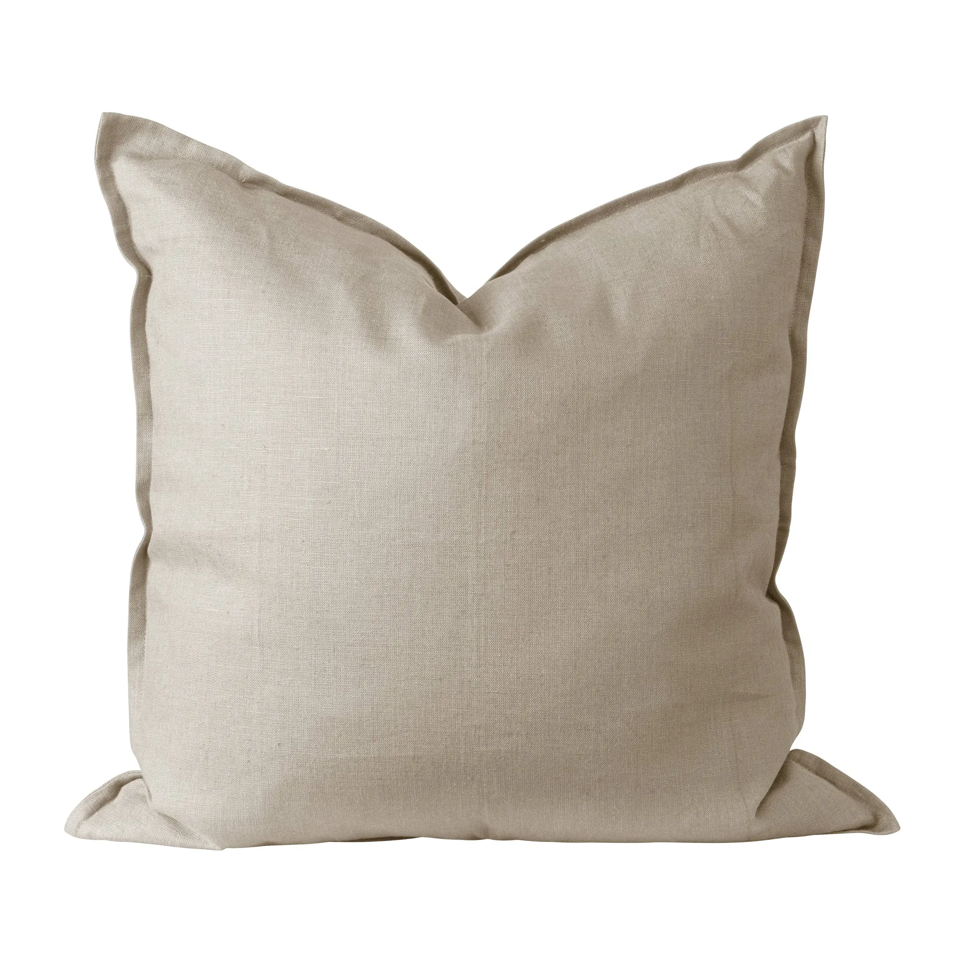 Calm Kissenbezug Leinen 50 x 50cm, Sand Scandi Living