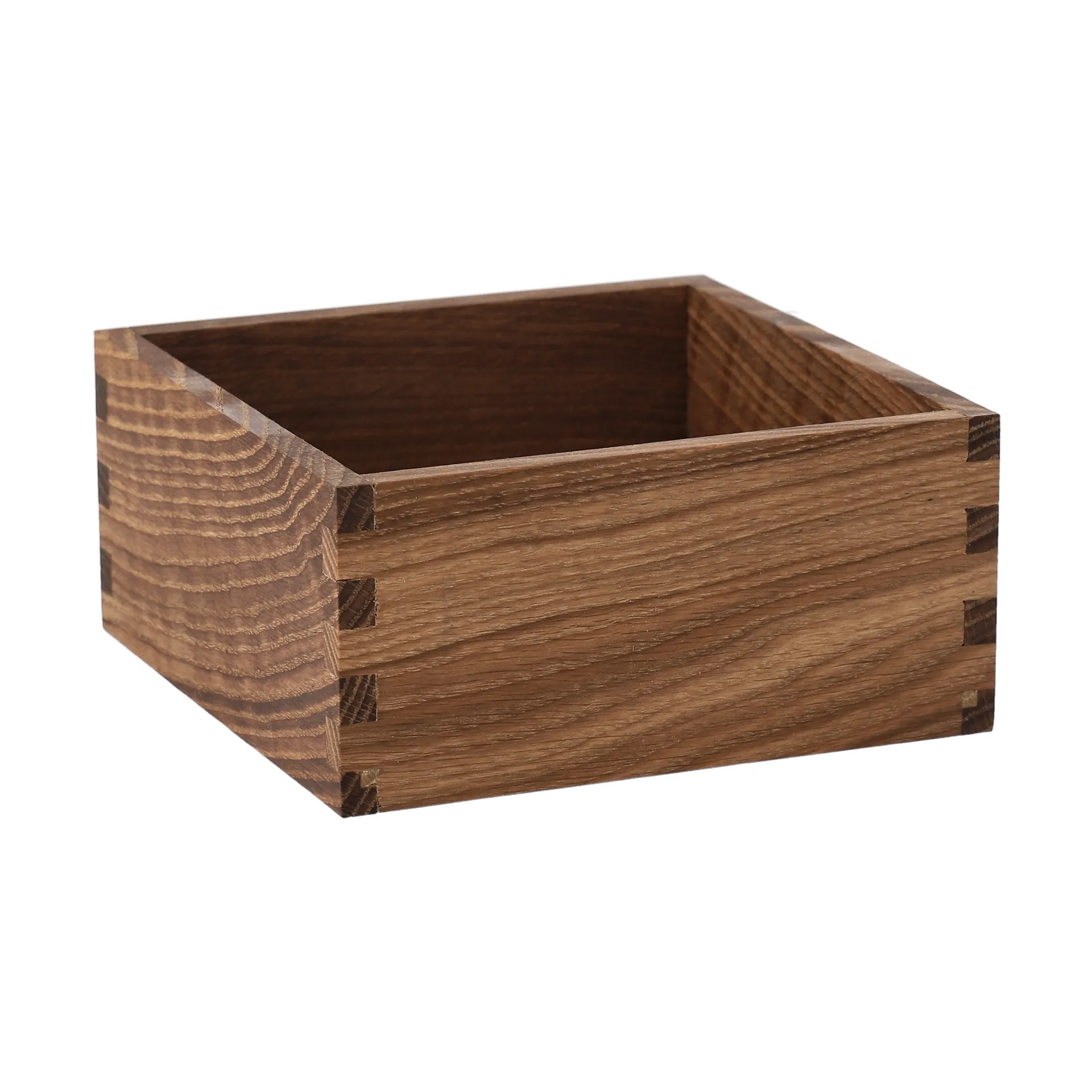 Carve Aufbewahrungsbox 15 cm, Dunkel gebeizte Eiche Scandi Living