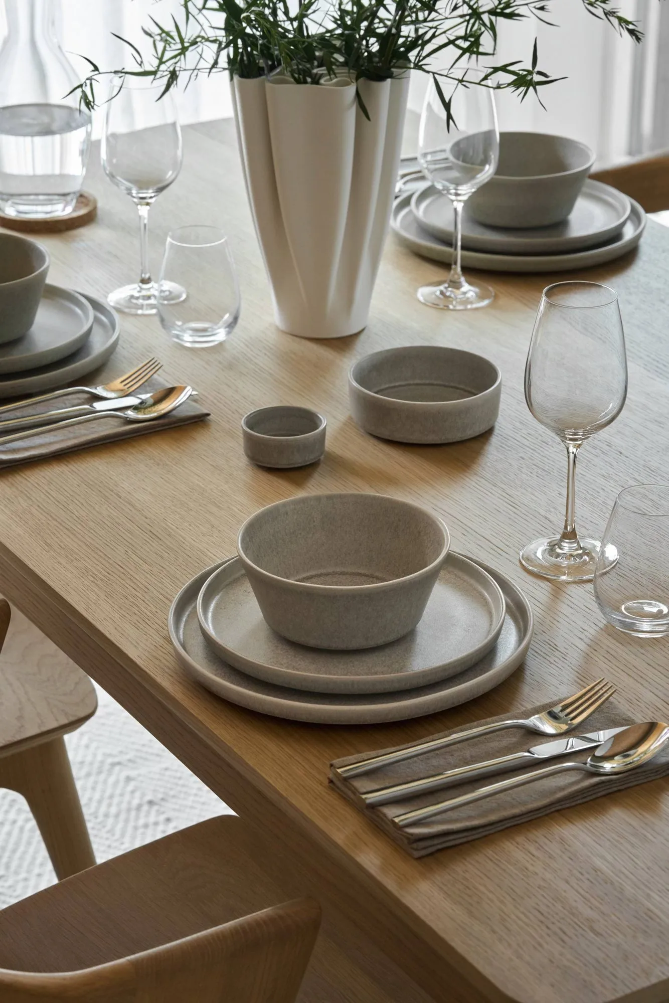 Clay Speiseteller, Beige, Ø26 cm Scandi Living
