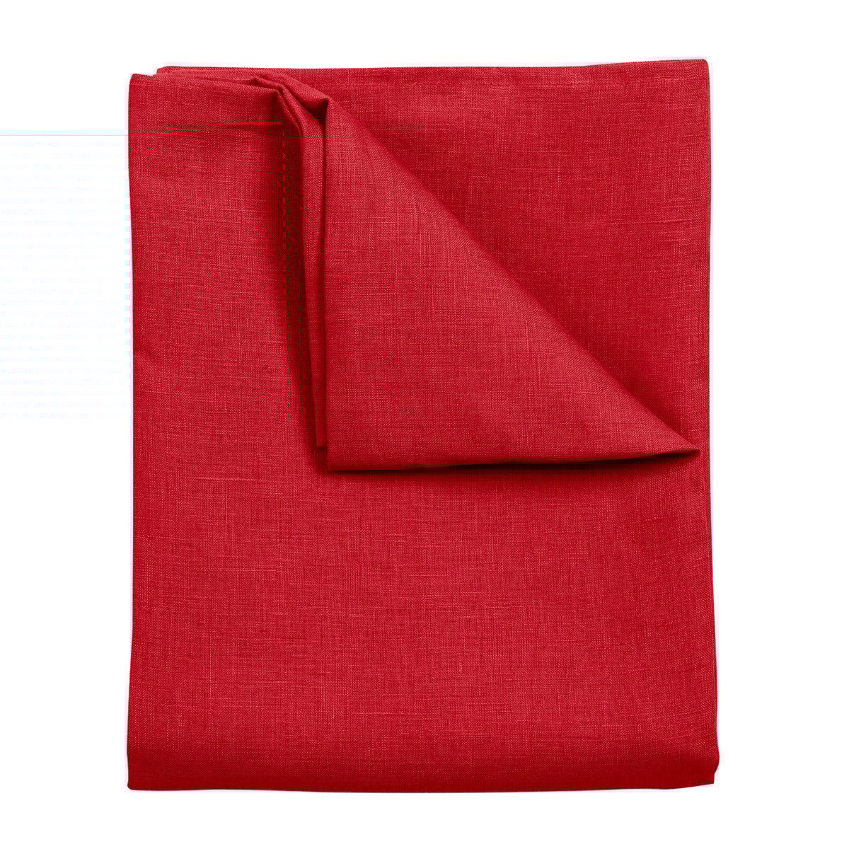 Scandi Living Clean Leinentuch 145 x 350cm Red