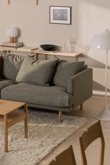Cozy Wollteppich naturweiß - 200x300 cm - Scandi Living