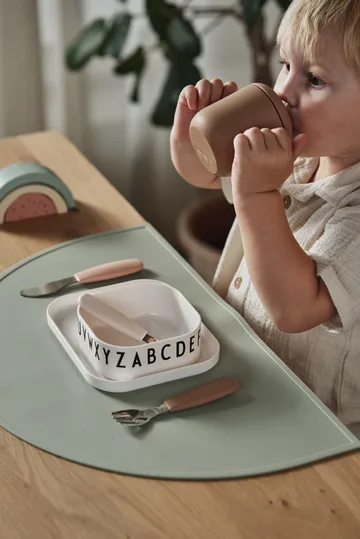 Dine Besteckset Silikon 3 Teile - Blush - Scandi Living
