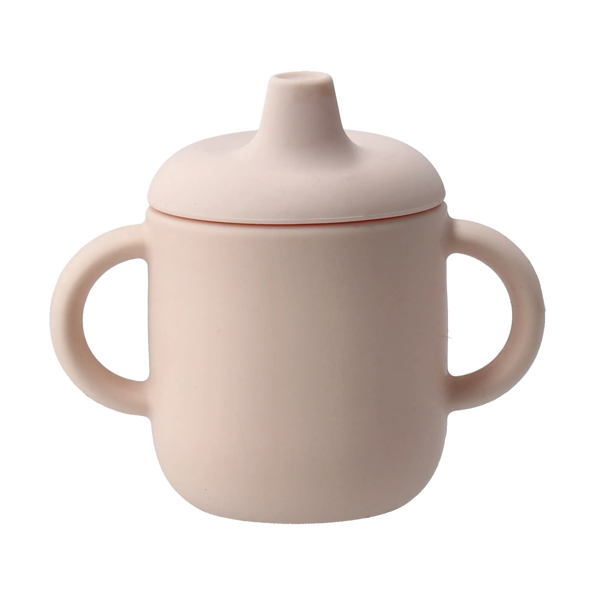 Elvie Trinklernbecher Silikon 180 ml, Blush Scandi Living