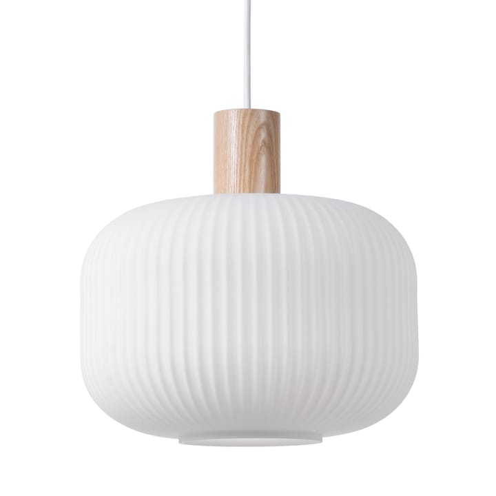 Fair Pendelleuchte Ø30cm, Milchglas-Esche Scandi Living