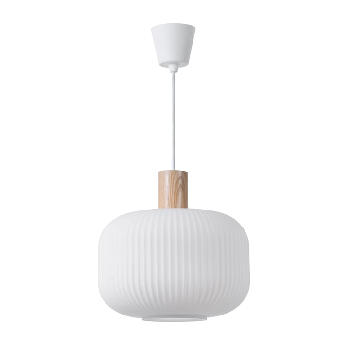 Fair Pendelleuchte Ø30cm, Milchglas-Esche Scandi Living