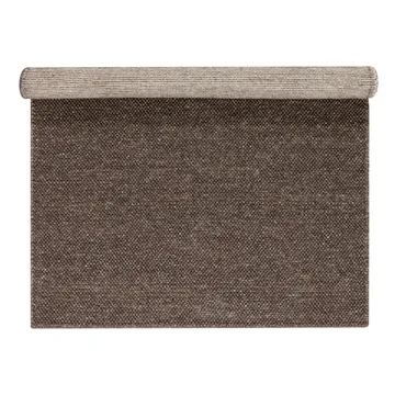 Flock Wollteppich naturbraun - 170 x 240cm - Scandi Living