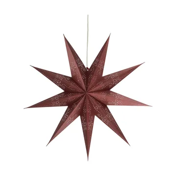 Folk Adventsstern - Burgundy, Ø45 cm - Scandi Living