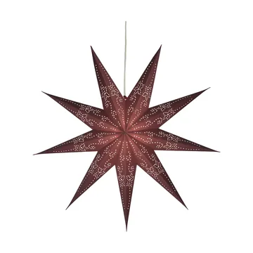 Folk Adventsstern - Burgundy, Ø45 cm - Scandi Living