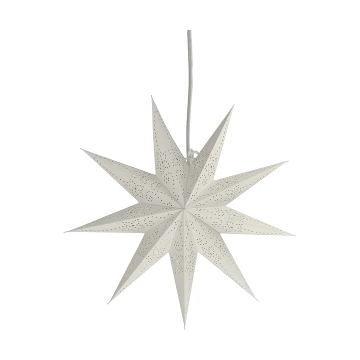 Folk Adventsstern - Weiß, Ø45 cm - Scandi Living